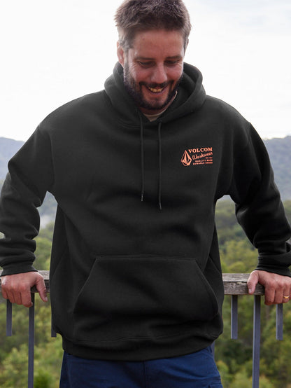 Men's Volcom Workwear Pullover Hoodie Black - Volcom