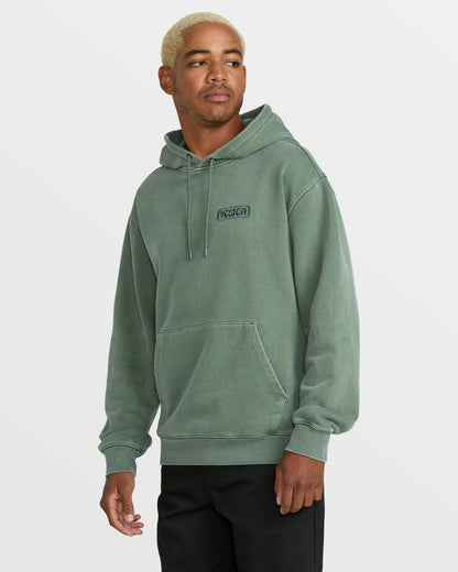 Men's Terry Stoned Pullover Sweatshirt Light Olive - Volcom