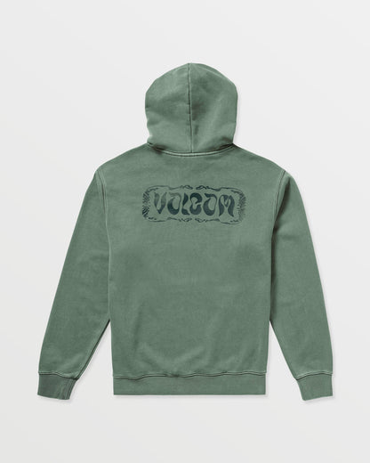 Men's Terry Stoned Pullover Sweatshirt Light Olive - Volcom