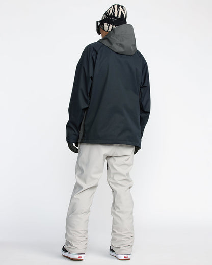 Men's Hossegor 20K Pullover Black - Volcom