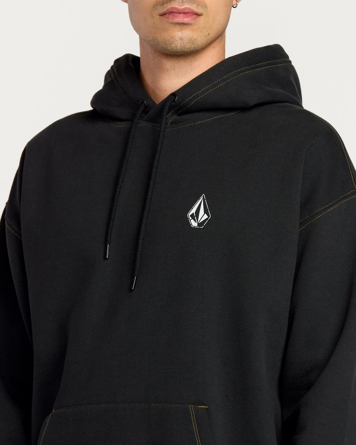 Men's Skidder Pullover Black - Volcom