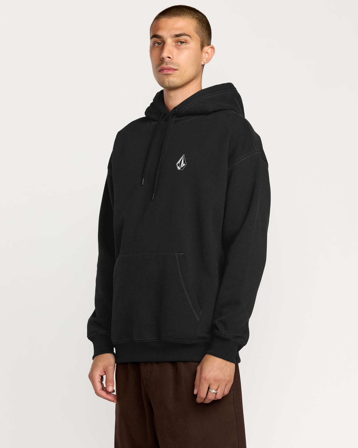 Men's Skidder Pullover Black - Volcom