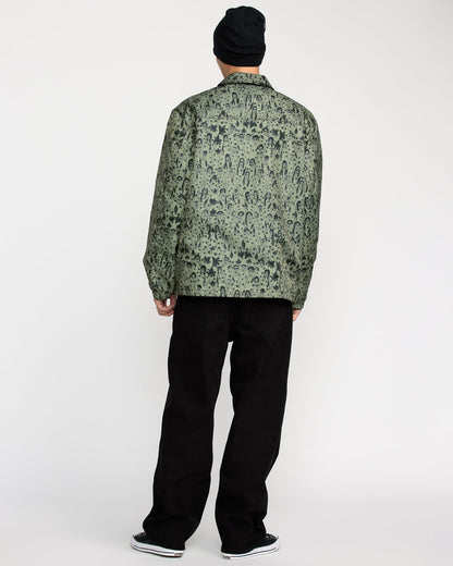 Men's Fakie Reversible Jacket Black - Volcom