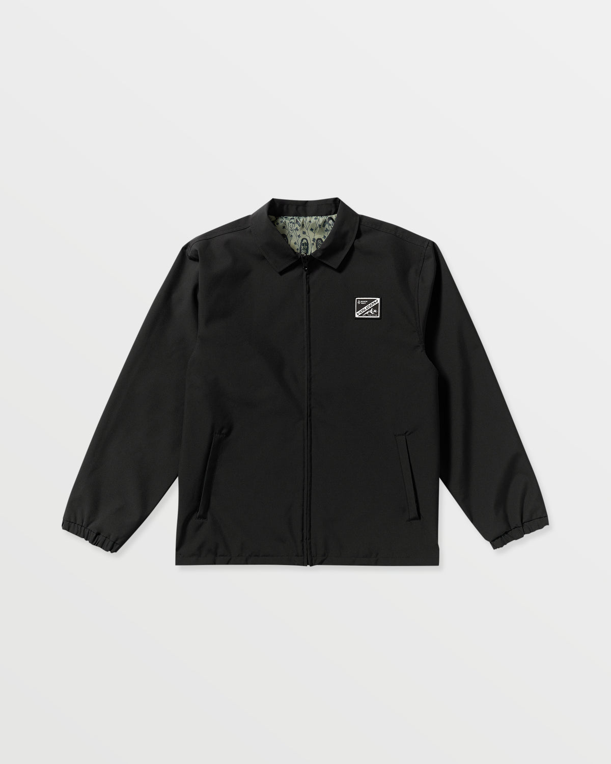 Men's Fakie Reversible Jacket Black - Volcom