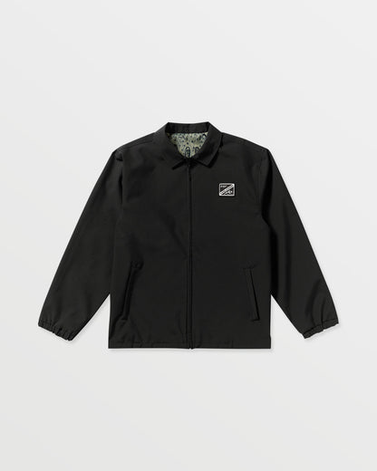 Men's Fakie Reversible Jacket Black - Volcom