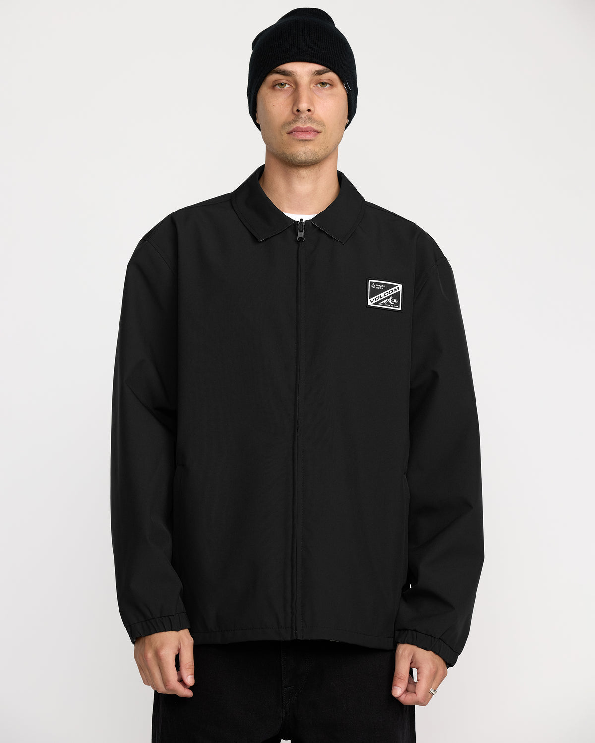 Men's Fakie Reversible Jacket Black - Volcom