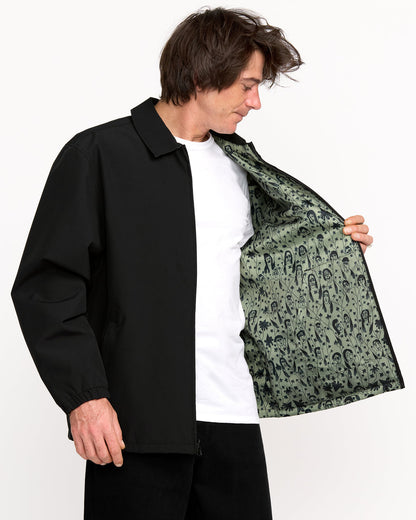 Men's Fakie Reversible Jacket Black - Volcom