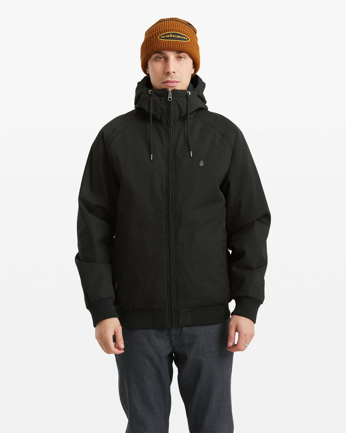 Men's Hernan 10K Jacket Black - Volcom