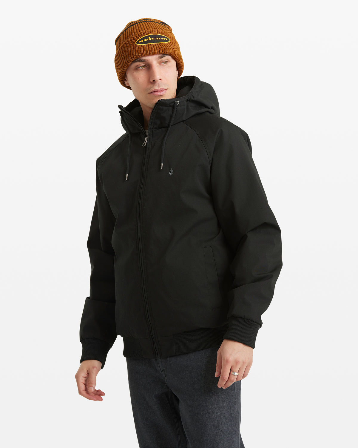 Men's Hernan 10K Jacket Black - Volcom