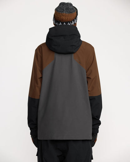 Men's Rnge Stretch 30K Jacket Brown - Volcom