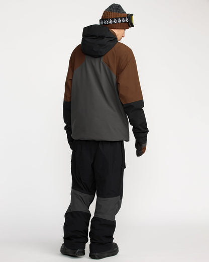 Men's Rnge Stretch 30K Jacket Brown - Volcom
