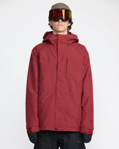 Men's Dua Gore-Tex Jacket Burnt Red - Volcom