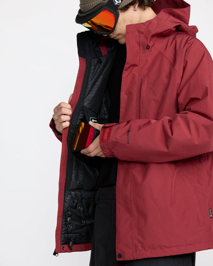 Men's Dua Gore-Tex Jacket Burnt Red - Volcom