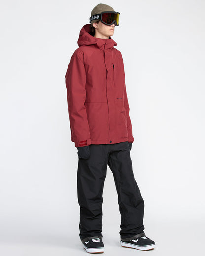 Men's Dua Gore-Tex Jacket Burnt Red - Volcom