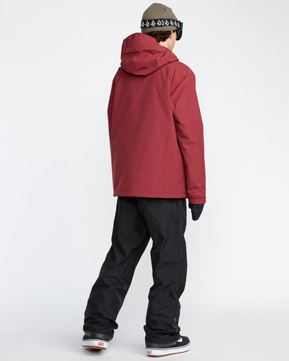 Men's Dua Gore-Tex Jacket Burnt Red - Volcom