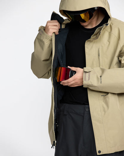 Men's Dua Gore-Tex Jacket Moss Green - Volcom