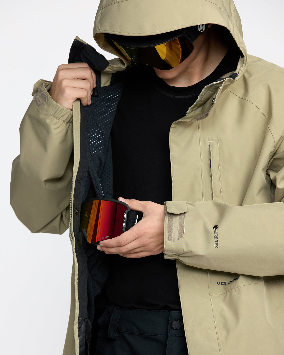 Men's Dua Insulated Gore-Tex Jacket Moss Green - Volcom