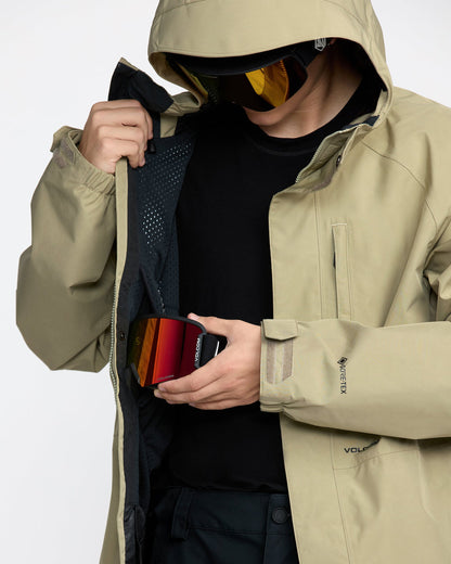 Men's Dua Insulated Gore-Tex Jacket Moss Green - Volcom