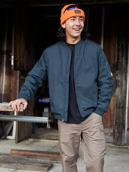 Men's Volcom Workwear Jacket Navy - Volcom