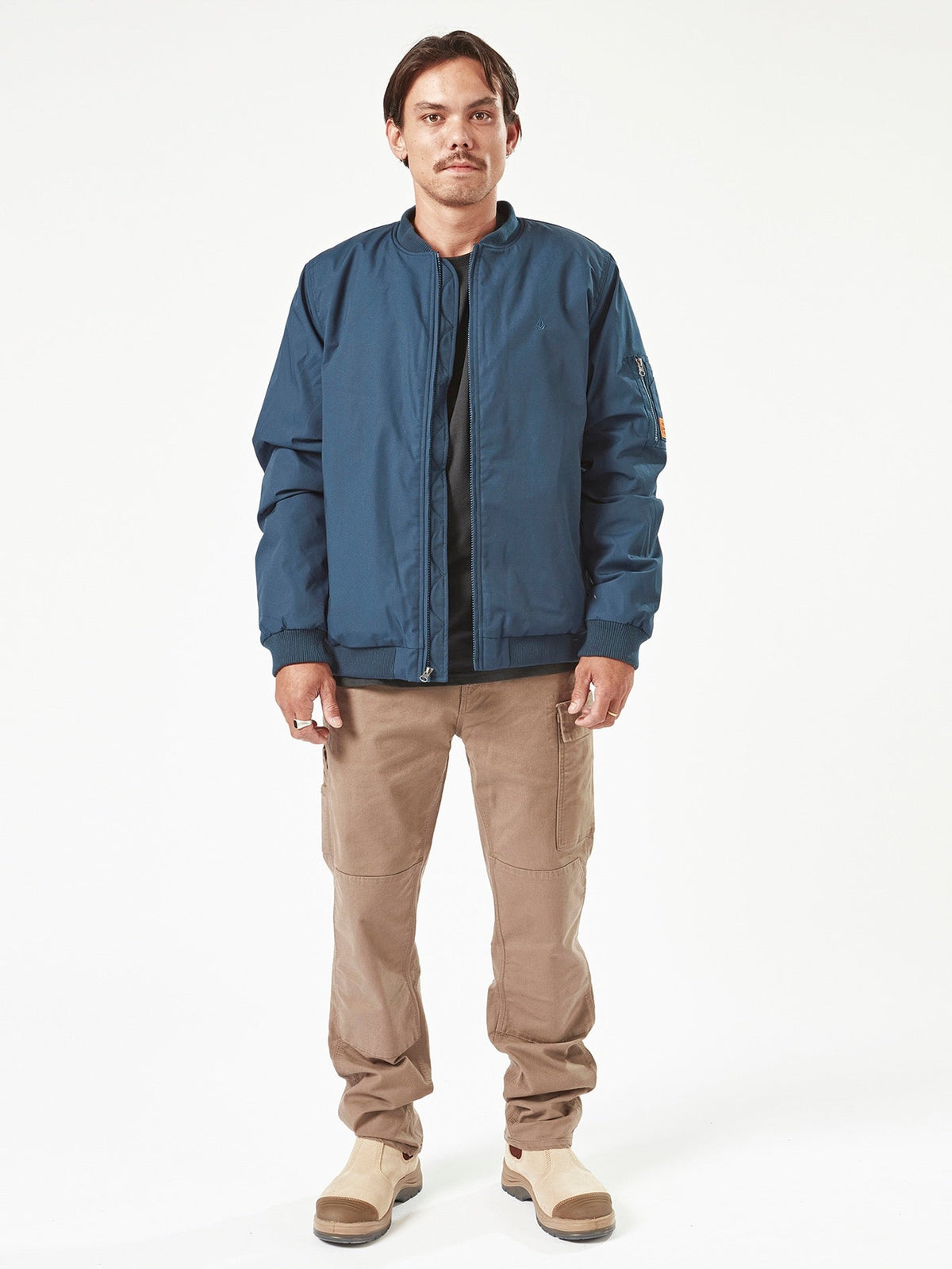 Men's Volcom Workwear Jacket Navy - Volcom