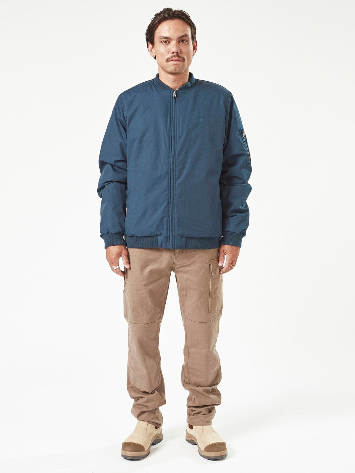 Men's Volcom Workwear Jacket Navy - Volcom