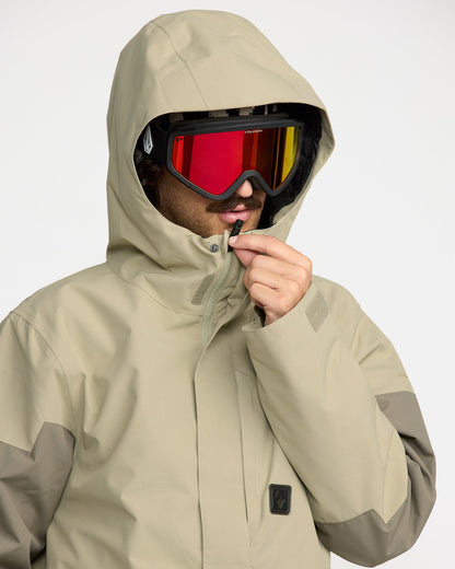 Men's Primry Insulated Jacket Moss Green - Volcom