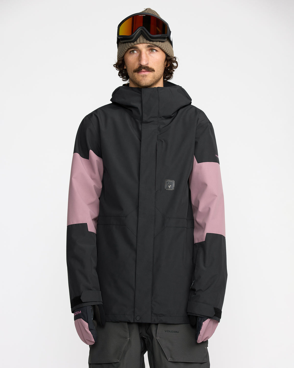 Men's Primry Insulated Jacket Pale Mauve - Volcom