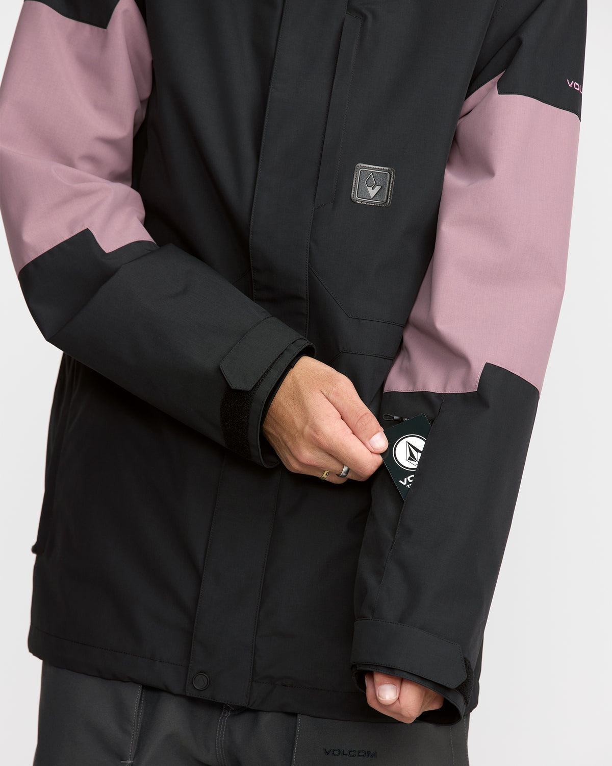 Men's Primry Insulated Jacket Pale Mauve - Volcom