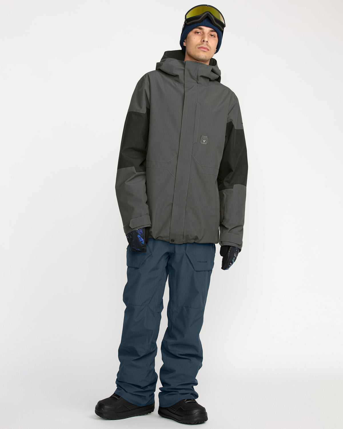 Men's Primry Insulated Jacket Dark Grey - Volcom