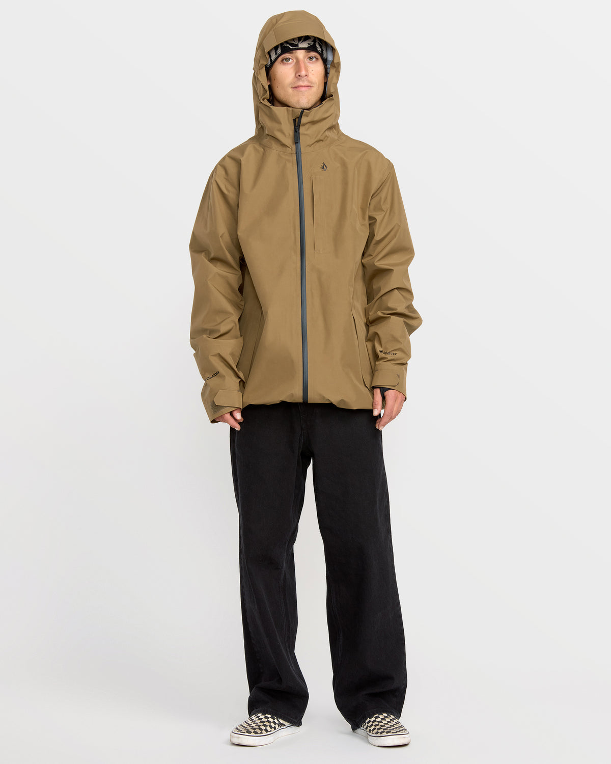 Men's Tester 3L Gore-Tex Jacket Bronze - Volcom