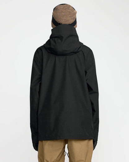 Men's Tester 3L Gore-Tex Jacket Black - Volcom