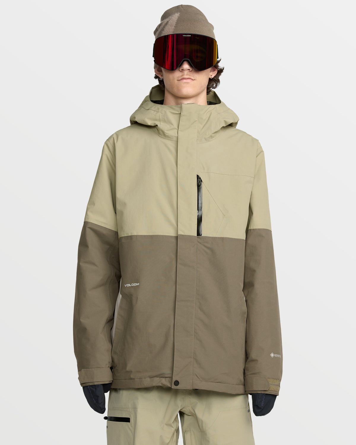 Men's L Ins Gore-Tex Jacket Moss Green - Volcom