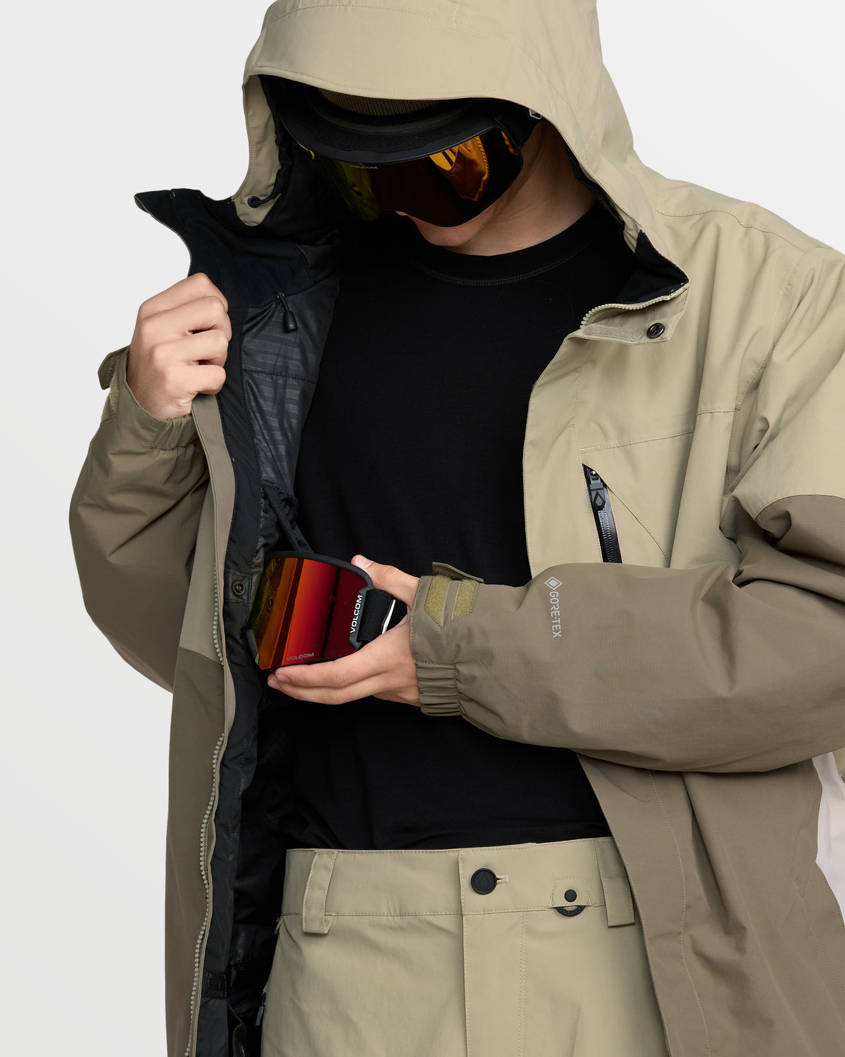 Men's L Ins Gore-Tex Jacket Moss Green - Volcom