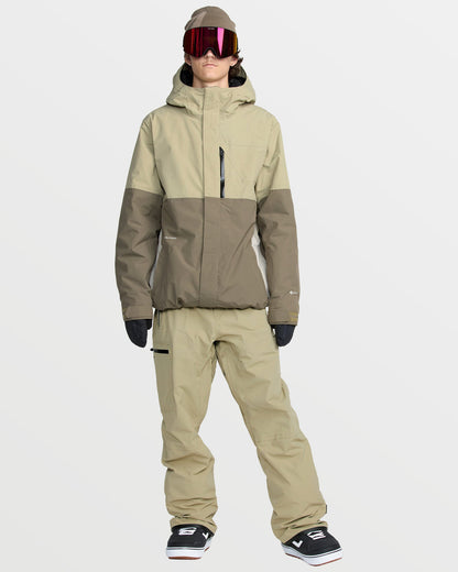 Men's L Ins Gore-Tex Jacket Moss Green - Volcom