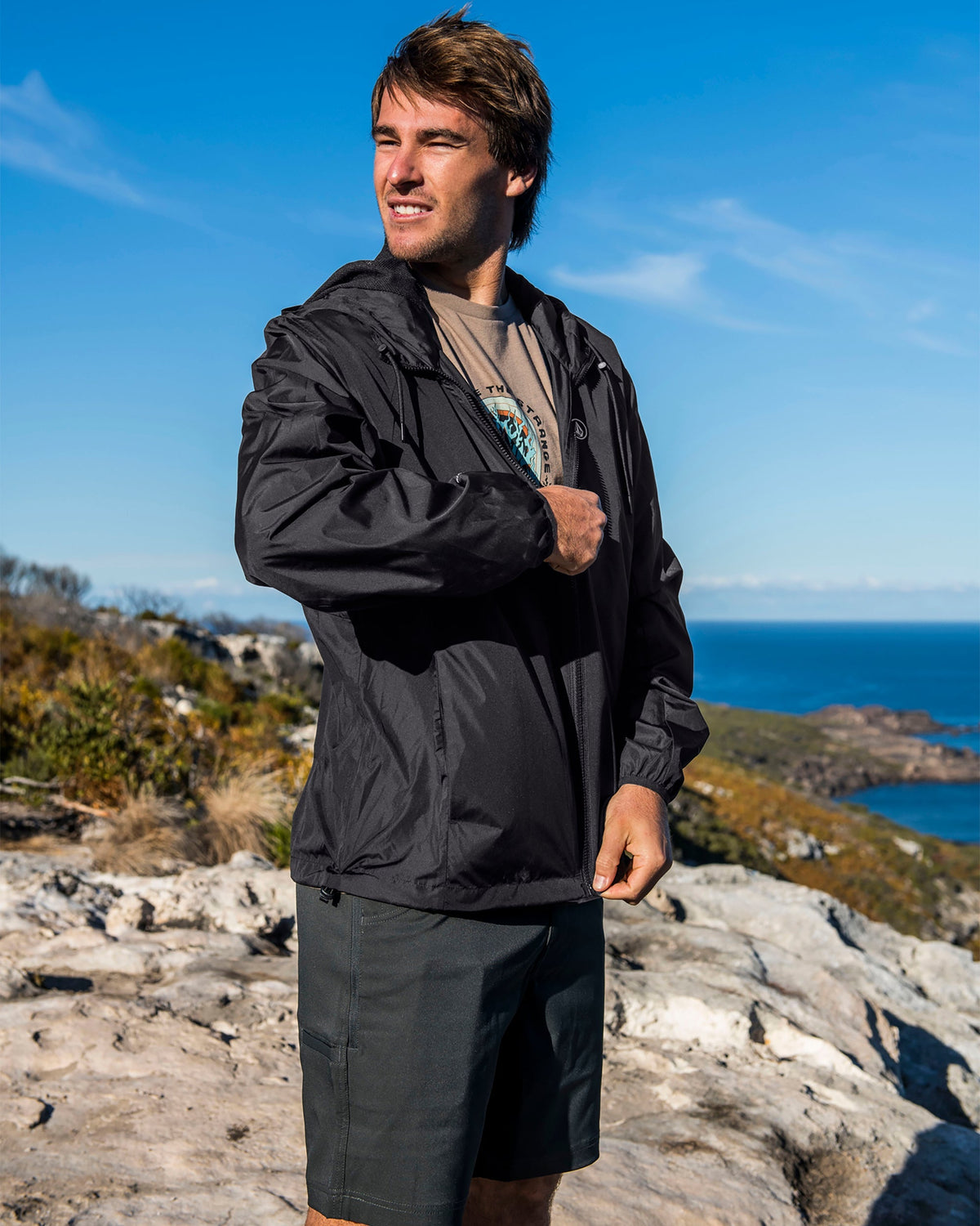 Men's Wavern Jacket Black - Volcom
