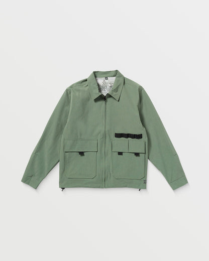 Volcom Japan Men's Sense Jacket Light Olive - Volcom