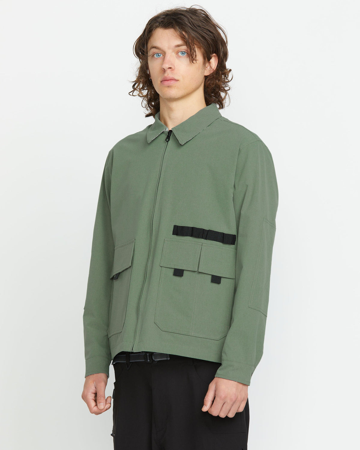 Volcom Japan Men's Sense Jacket Light Olive - Volcom