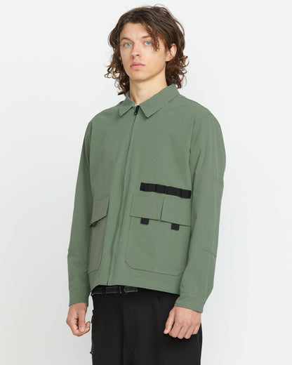 Volcom Japan Men's Sense Jacket Light Olive - Volcom