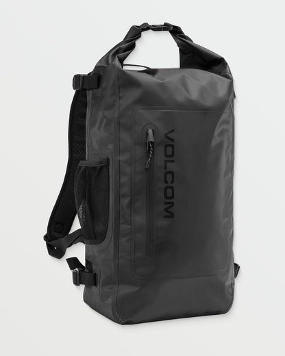 Drystone Wet/Dry Roll Top Bag Black - Volcom