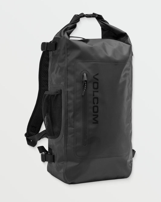 Drystone Wet/Dry Roll Top Bag Black - Volcom