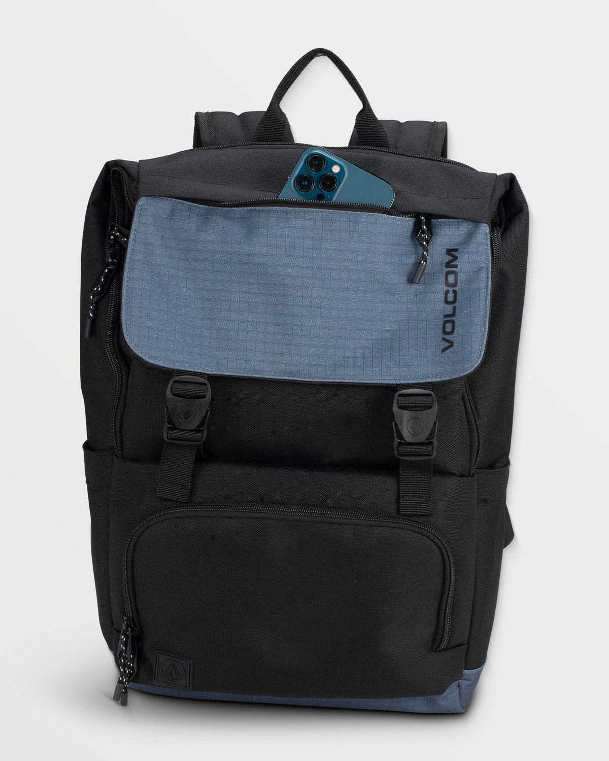 Charter Fold Over Backpack Standard Issue Blue - Volcom
