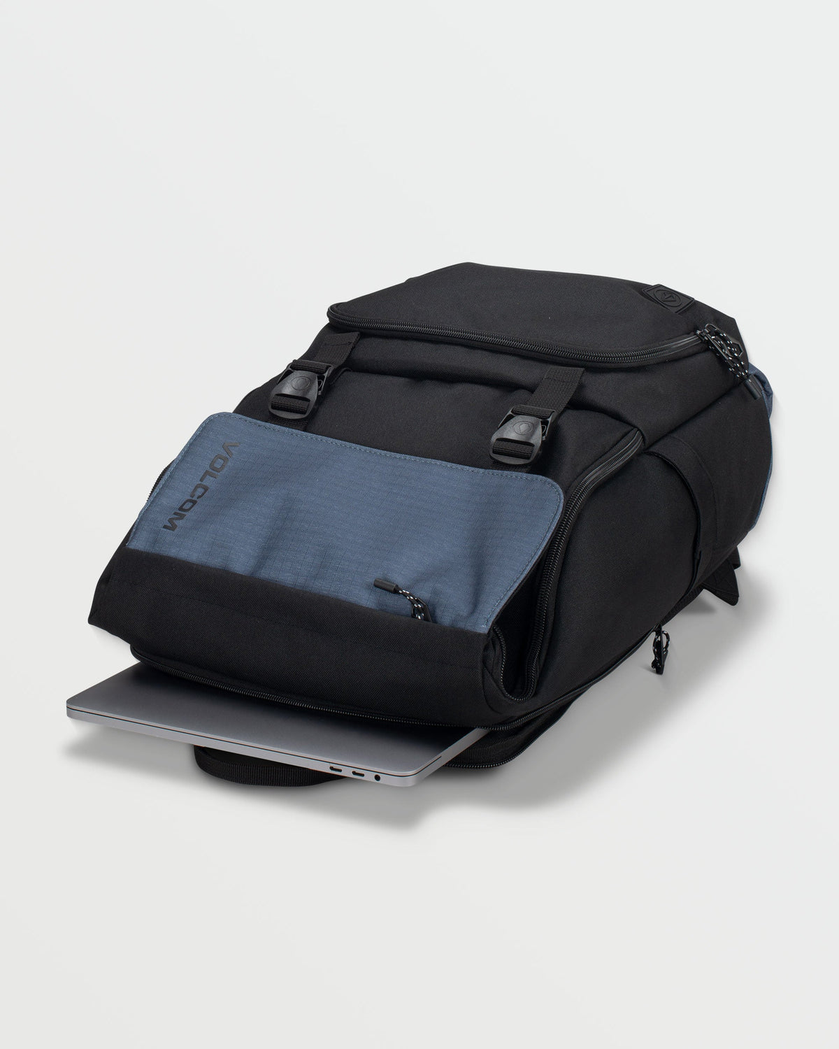 Charter Fold Over Backpack Standard Issue Blue - Volcom