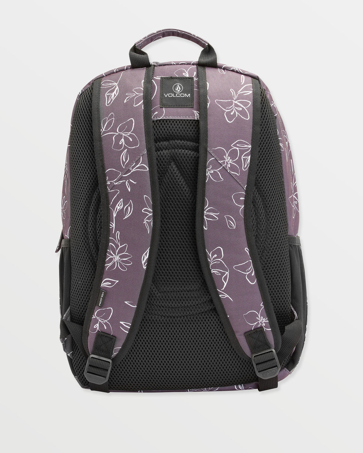 Study Buddy Backpack Black Floral - Volcom