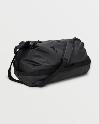 Frequency Roll-Top Duffel Black - Volcom