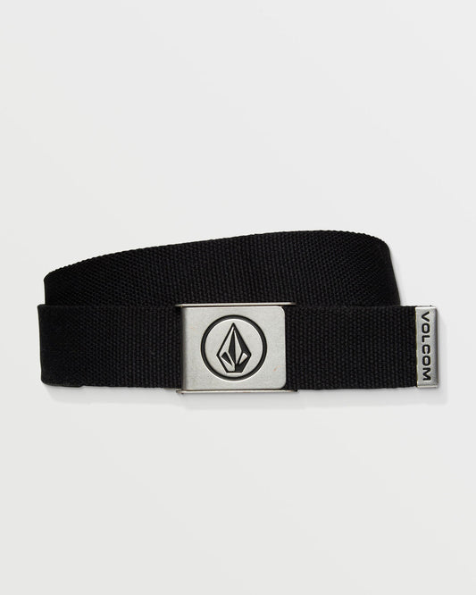 Circle Web Belt Black - Volcom
