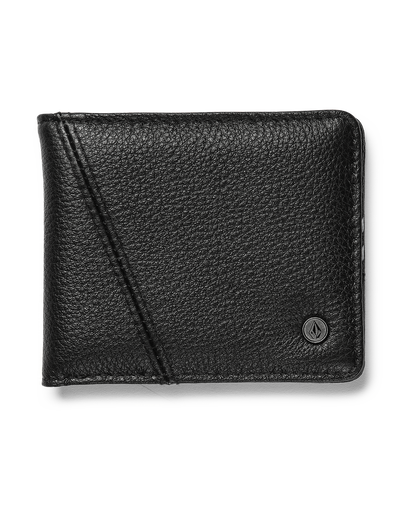Pay-A-Pal Leather Bifold Black - Volcom