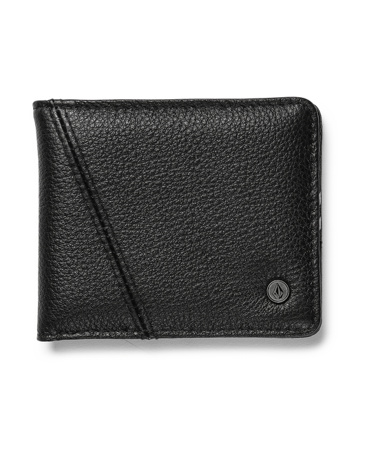 Pay-A-Pal Leather Bifold Black - Volcom