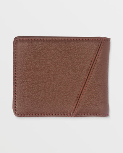 Pay-A-Pal Leather Bifold Brown - Volcom