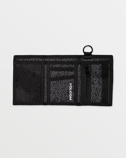 Box Stone Wallet White Black - Volcom