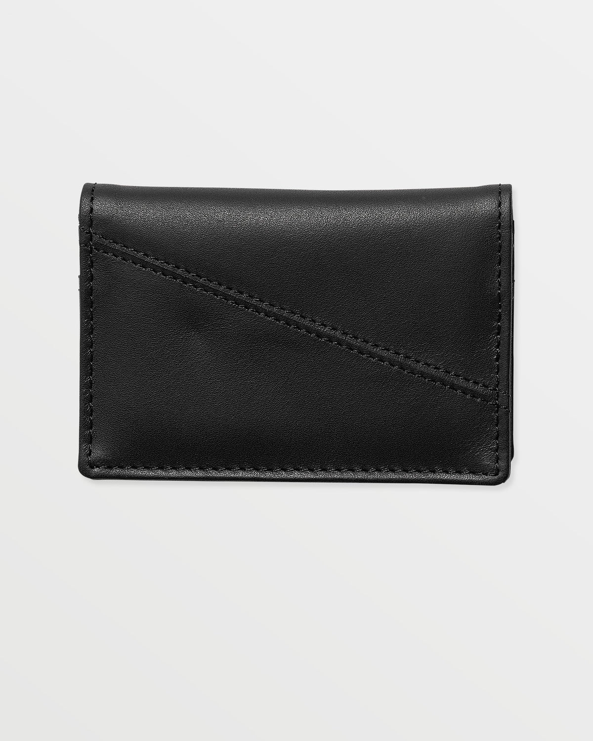 Straight Up Cardholder Black - Volcom